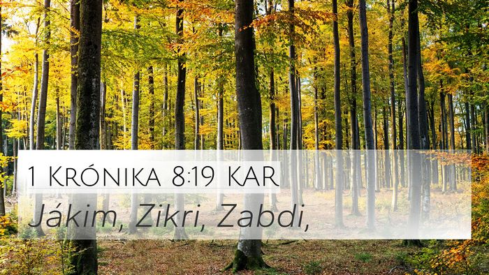 1 Krónika 8:19 KAR 4K Wallpaper - Jákim, Zikri, - 4K Wallpaper Bible Verse