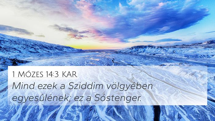 1 Mózes 14:3 KAR Bible Verse Image