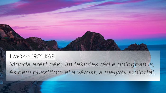 1 Mózes 19:21 KAR Bible Verse Image