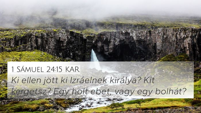 1 Sámuel 24:15 KAR Bible Verse Image