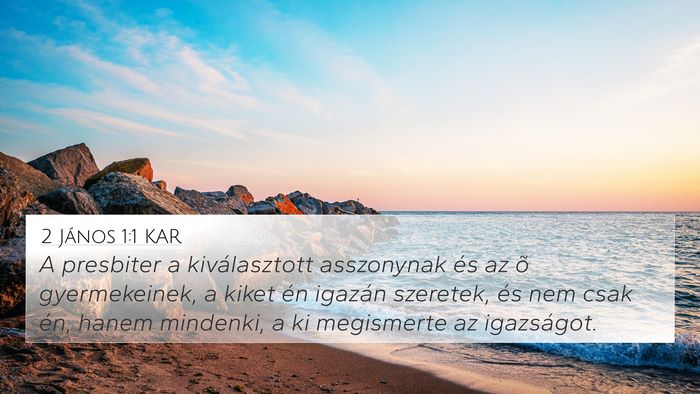 2 János 1:1 KAR Bible Verse Image