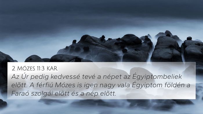 2 Mózes 11:3 KAR Bible Verse Image