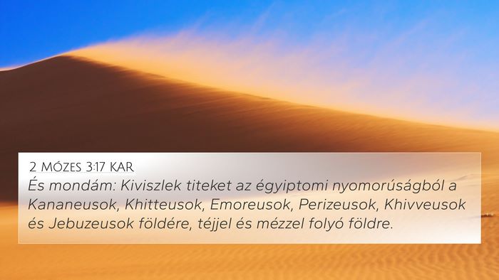 2 Mózes 3:17 KAR Bible Verse Image
