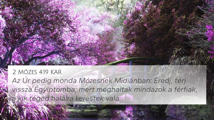 2 Mózes 4:19 KAR Bible Verse Image