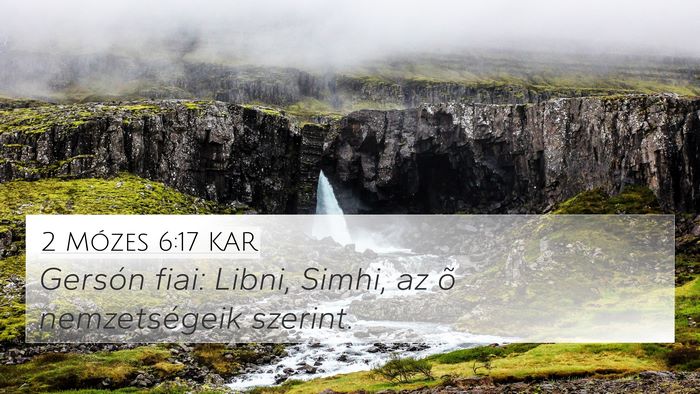 2 Mózes 6:17 KAR Bible Verse Image
