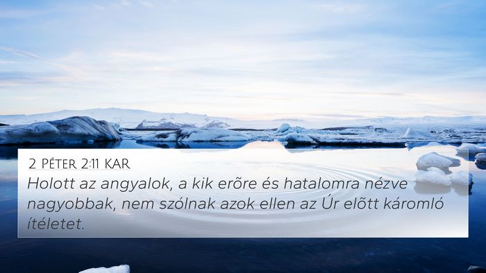 2 Péter 2:11 KAR Bible Verse Image