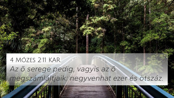 4 Mózes 2:11 KAR Bible Verse Image
