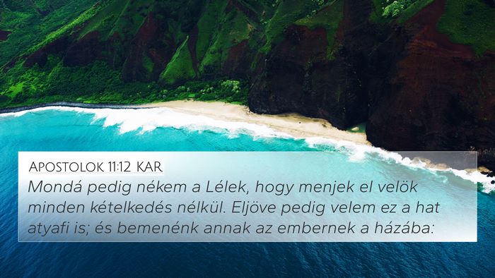 Apostolok 11:12 KAR Bible Verse Image