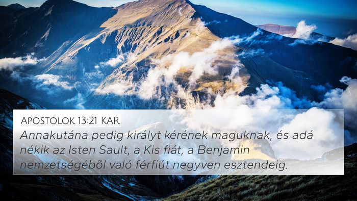 Apostolok 13:21 KAR Bible Verse Image
