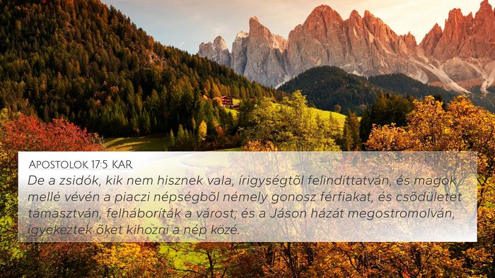 Apostolok 17:5 KAR Bible Verse Image