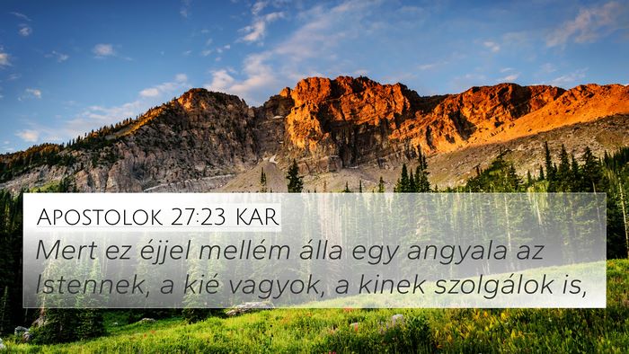 Apostolok 27:23 KAR Bible Verse Image