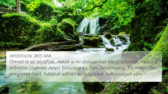 Apostolok 28:15 KAR Bible Verse Image