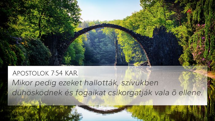 Apostolok 7:54 KAR Bible Verse Image
