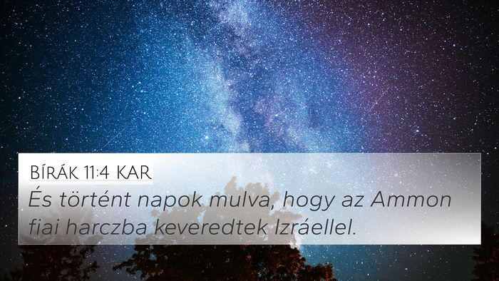 Bírák 11:4 KAR Bible Verse Image