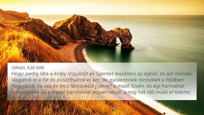 Dániel 4:20 KAR Bible Verse Image