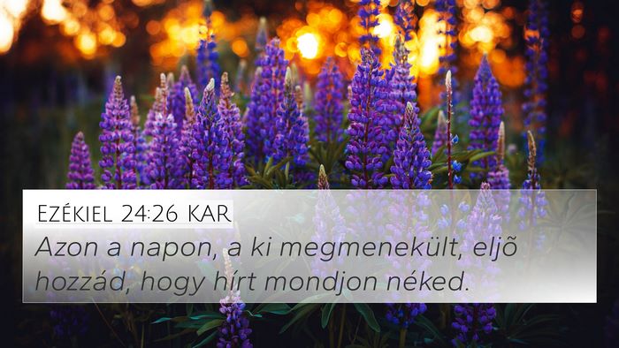 Ezékiel 24:26 KAR Bible Verse Image