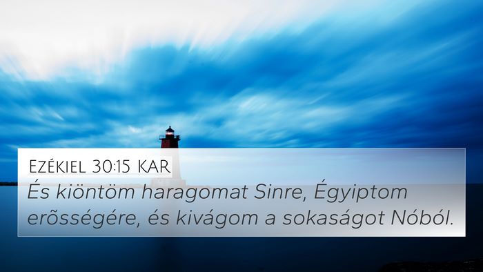 Ezékiel 30:15 KAR Bible Verse Image