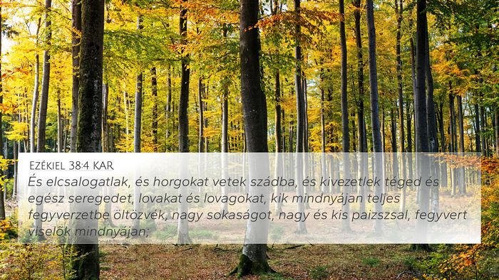 Ezékiel 38:4 KAR Bible Verse Image