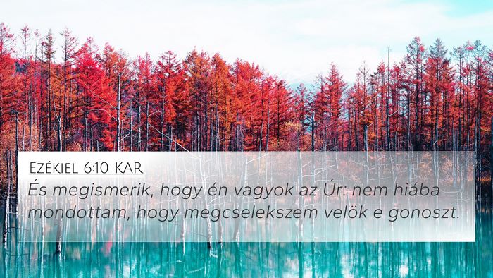 Ezékiel 6:10 KAR Bible Verse Image