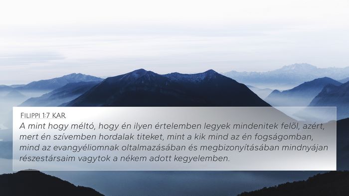 Filippi 1:7 KAR Bible Verse Image