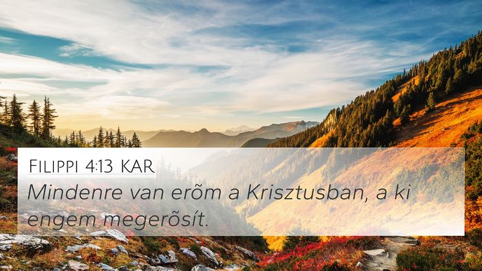 Filippi 4:13 KAR Bible Verse Image