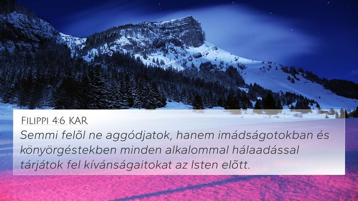 Filippi 4:6 KAR Bible Verse Image