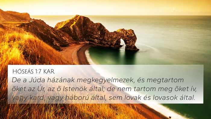 Hóseás 1:7 KAR Bible Verse Image