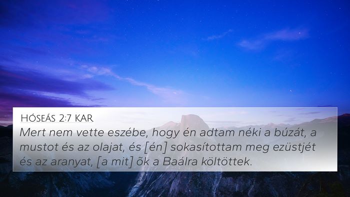 Hóseás 2:7 KAR Bible Verse Image