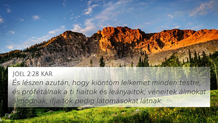 Jóel 2:28 KAR Bible Verse Image