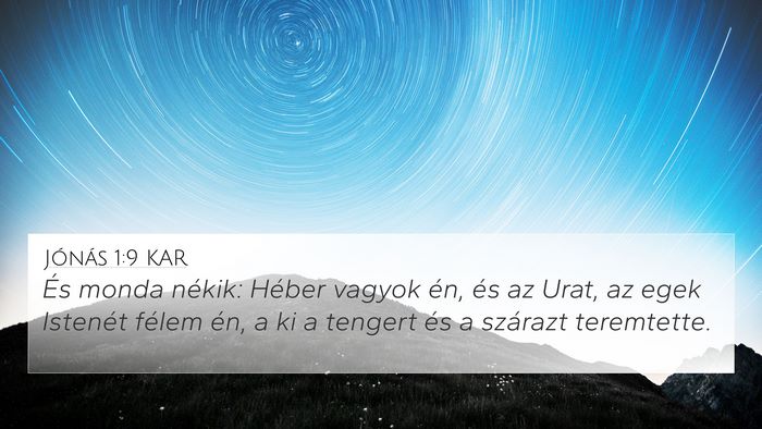 Jónás 1:9 KAR Bible Verse Image