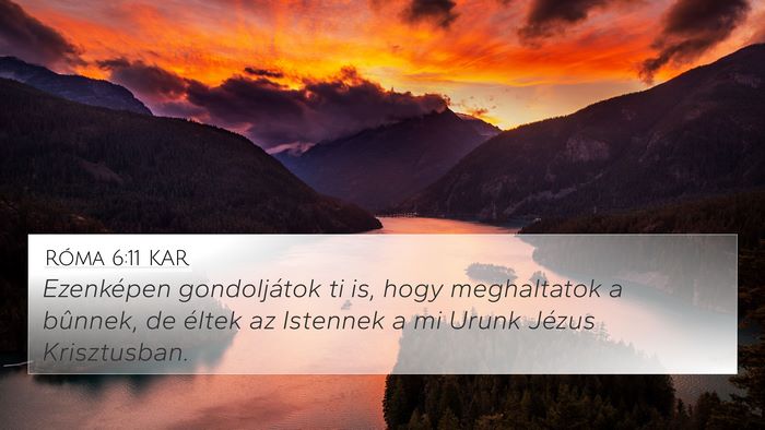 Róma 6:11 KAR Bible Verse Image