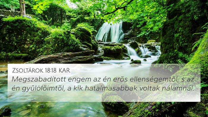 Zsoltárok 18:18 KAR Bible Verse Image
