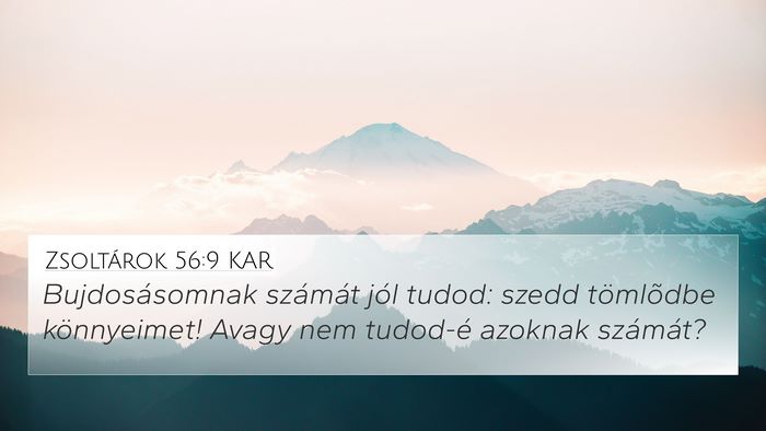 Zsoltárok 56:9 KAR Bible Verse Image