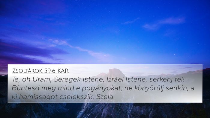 Zsoltárok 59:6 KAR Bible Verse Image