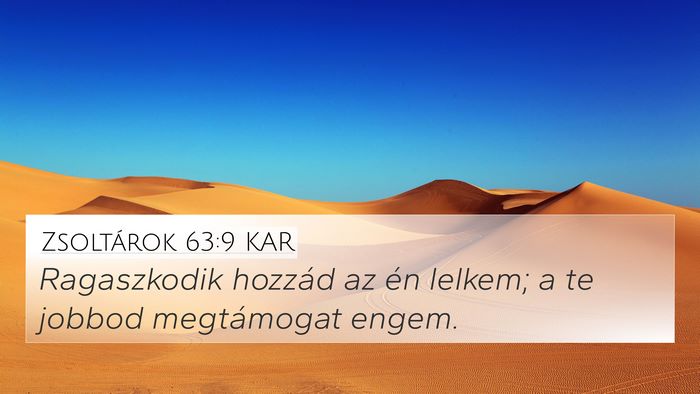 Zsoltárok 63:9 KAR Bible Verse Image