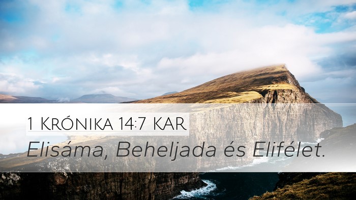 1 Krónika 14:7 KAR Bible Verse Image