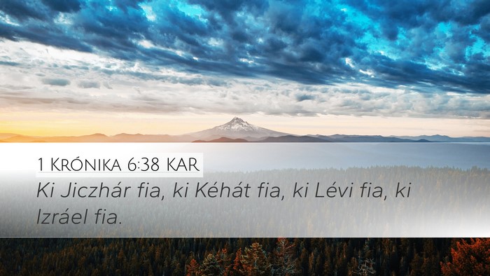 1 Krónika 6:38 KAR Bible Verse Image