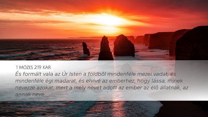 1 Mózes 2:19 KAR Bible Verse Image