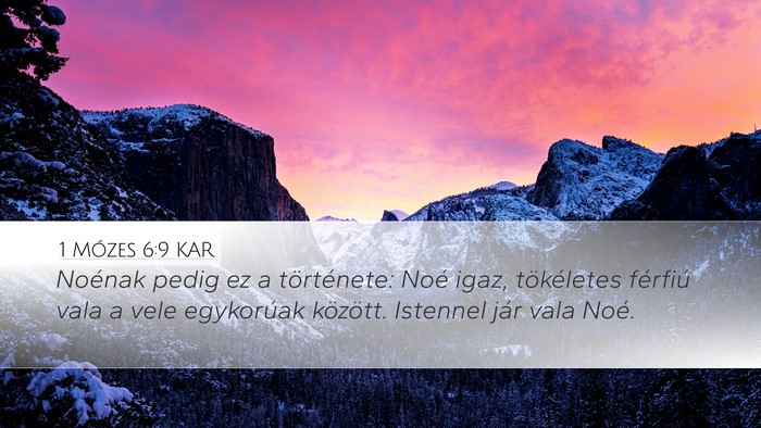 1 Mózes 6:9 KAR Bible Verse Image