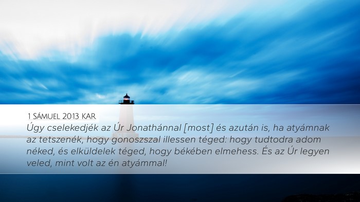 1 Sámuel 20:13 KAR Bible Verse Image