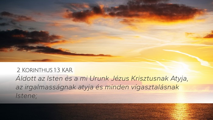 2 Korinthus 1:3 KAR Bible Verse Image