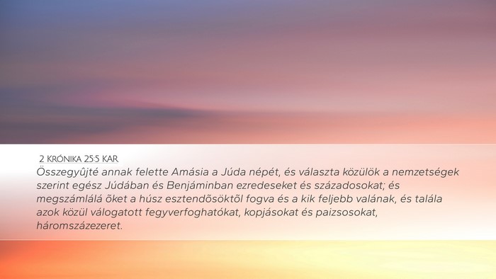2 Krónika 25:5 KAR Bible Verse Image