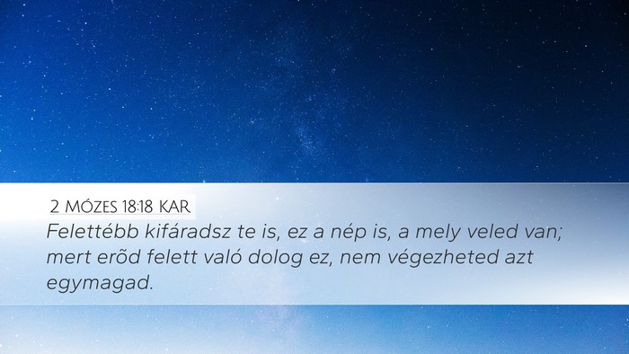 2 Mózes 18:18 KAR Bible Verse Image