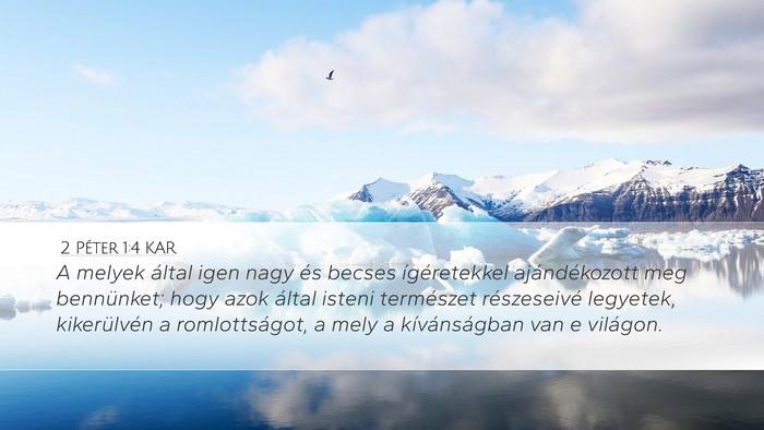 2 Péter 1:4 KAR Bible Verse Image