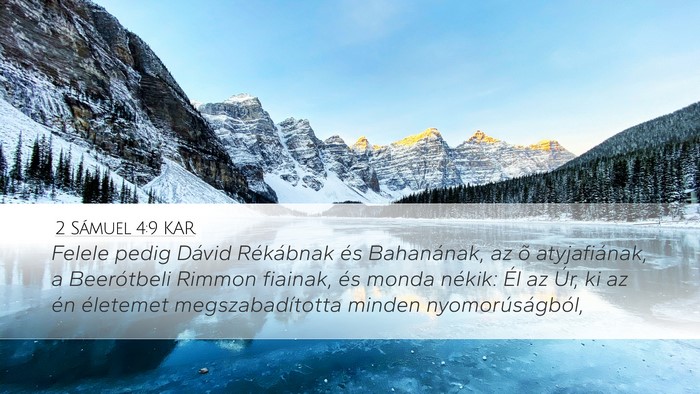 2 Sámuel 4:9 KAR Bible Verse Image