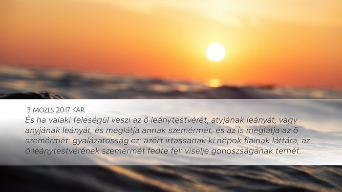 3 Mózes 20:17 KAR Bible Verse Image