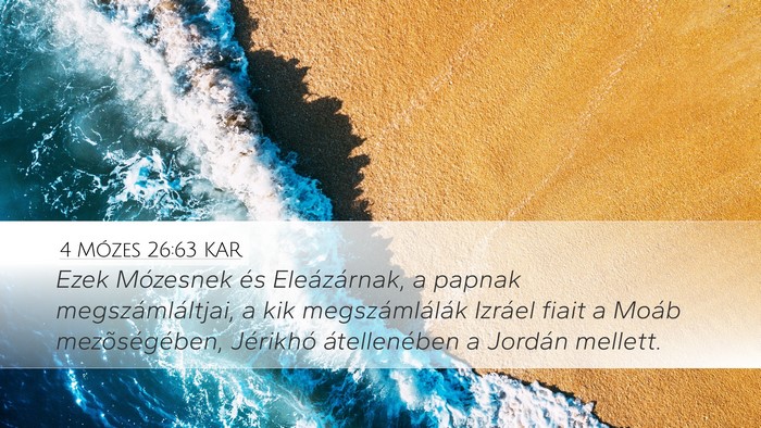 4 Mózes 26:63 KAR Bible Verse Image