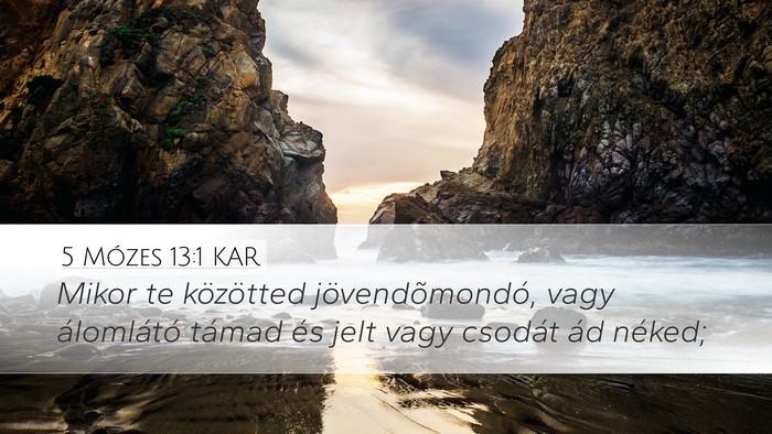5 Mózes 13:1 KAR Bible Verse Image