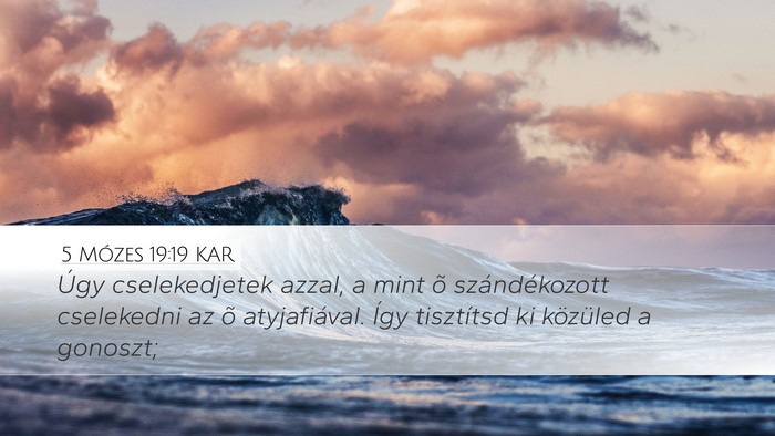 5 Mózes 19:19 KAR Bible Verse Image