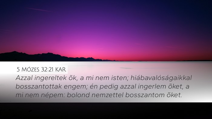 5 Mózes 32:21 KAR Bible Verse Image
